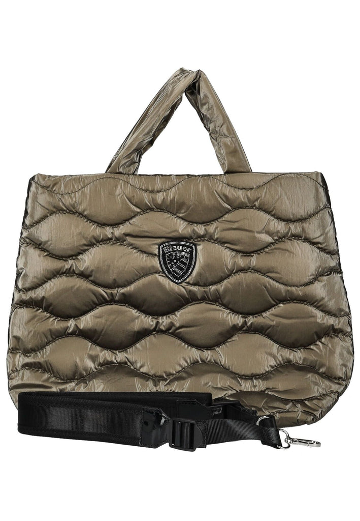 Blauer Taschen Textil Mud