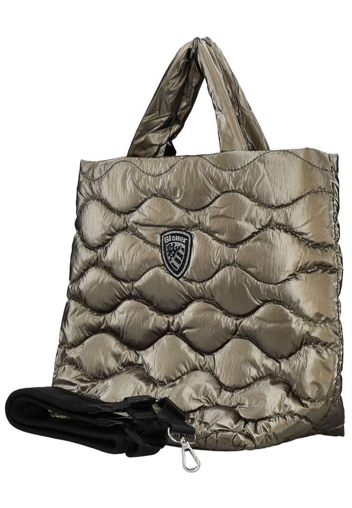 Blauer Taschen Textil Mud