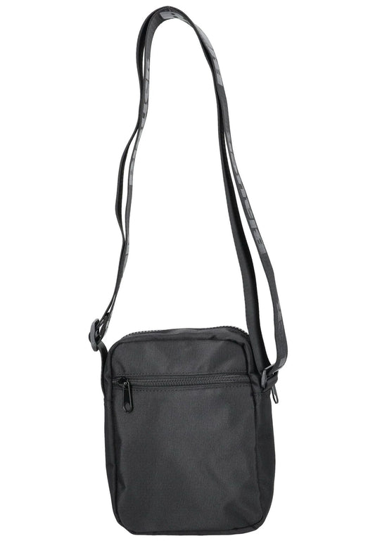 Blauer Taschen Textil Schwarz