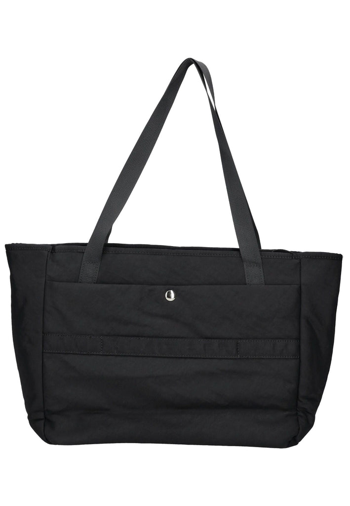 Blauer Taschen Textil Schwarz