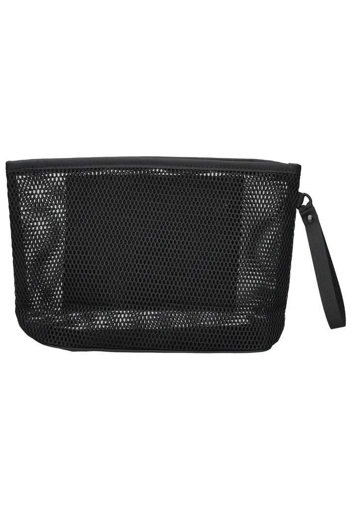 Blauer Taschen Textil Schwarz