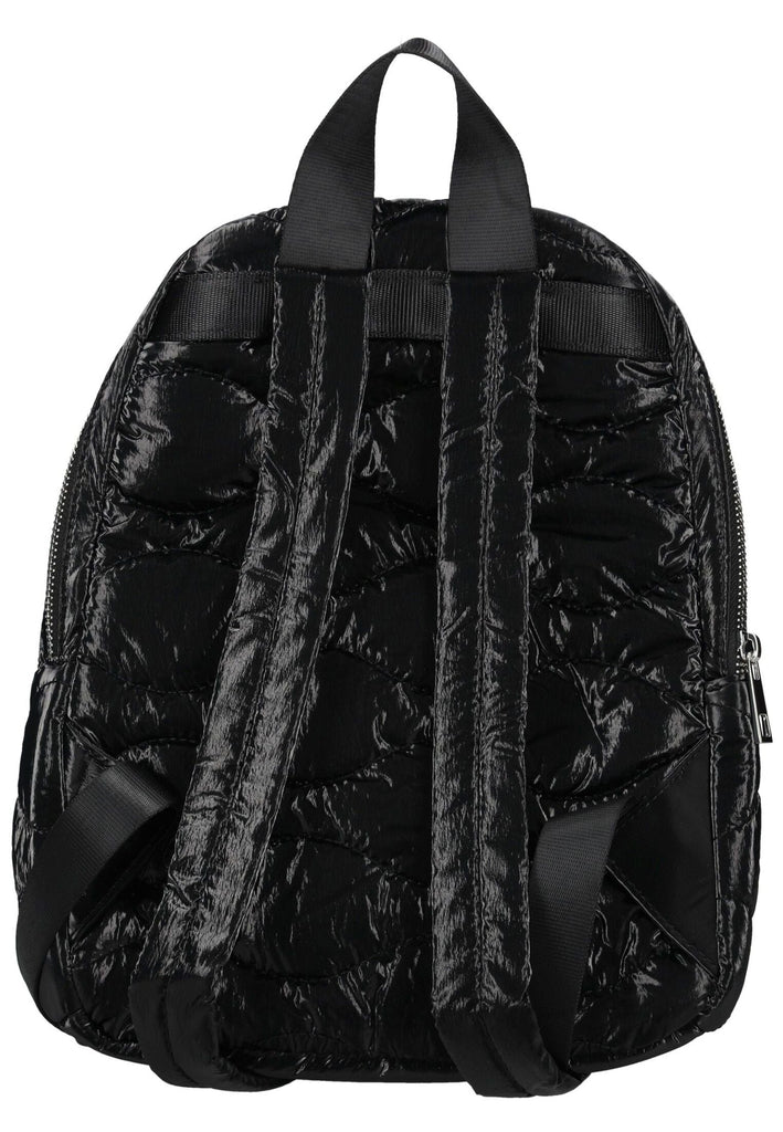 Blauer Taschen Textil Schwarz