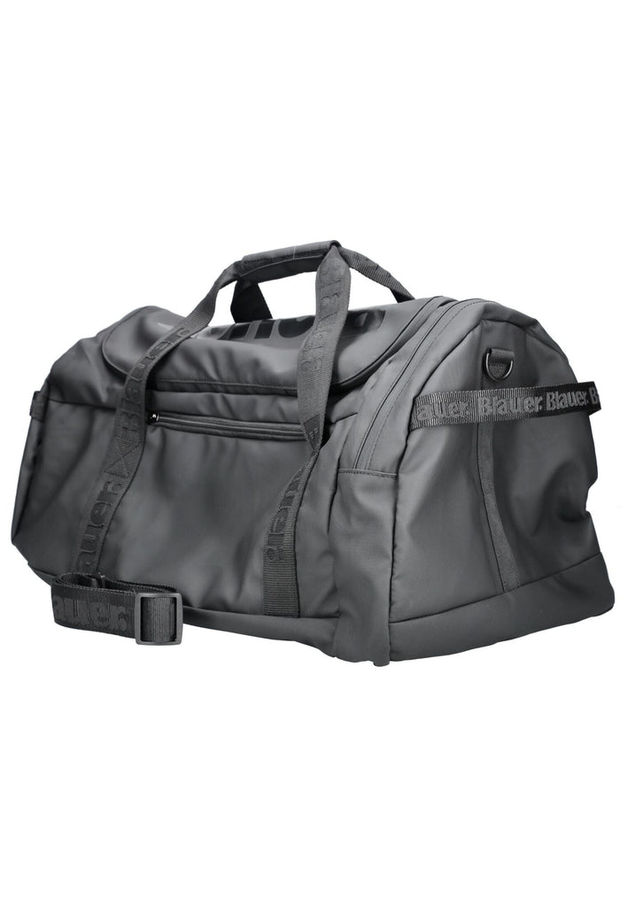 Blauer Taschen Textil Schwarz/Schwarz