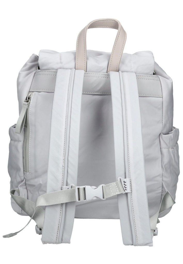 Blauer Taschen Textil Weiß