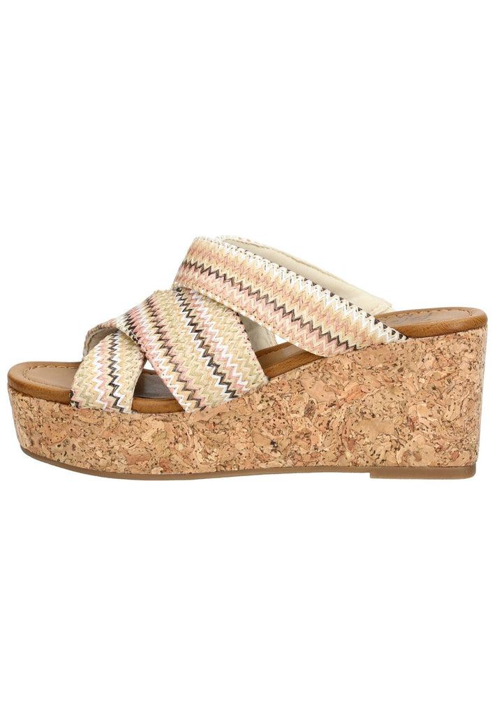 Pantoletten Blowfish Pantoletten Lederimitat Beige/Braun
