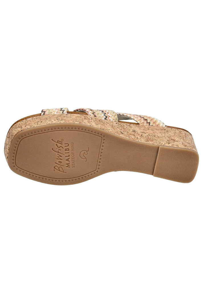Blowfish Pantoletten Lederimitat Beige/Braun