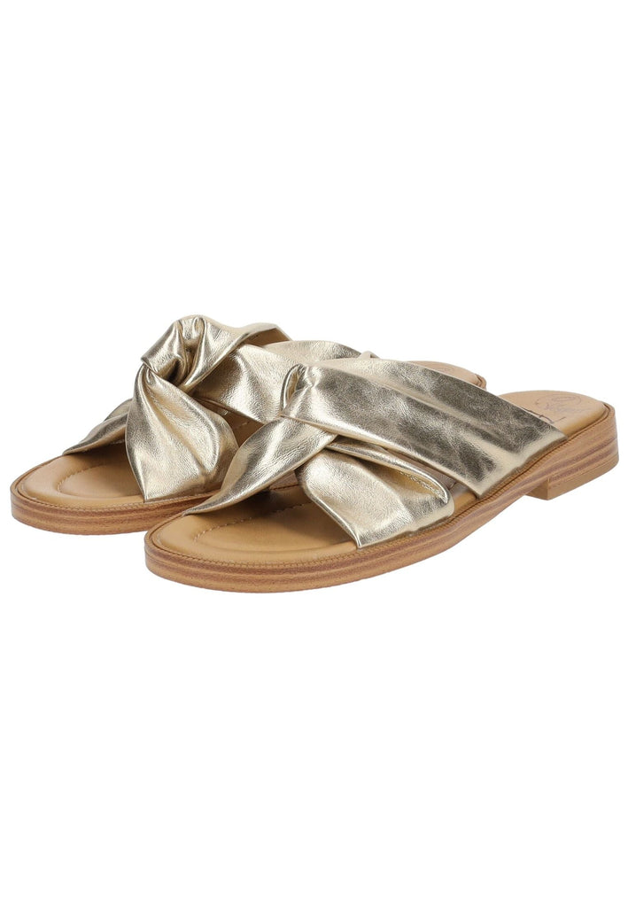 Blowfish Pantoletten Lederimitat Gold