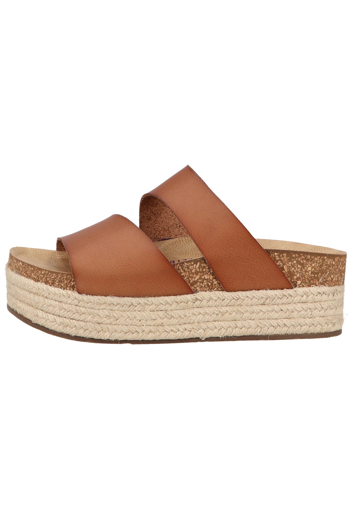 Blowfish Pantoletten Lederimitat Sand