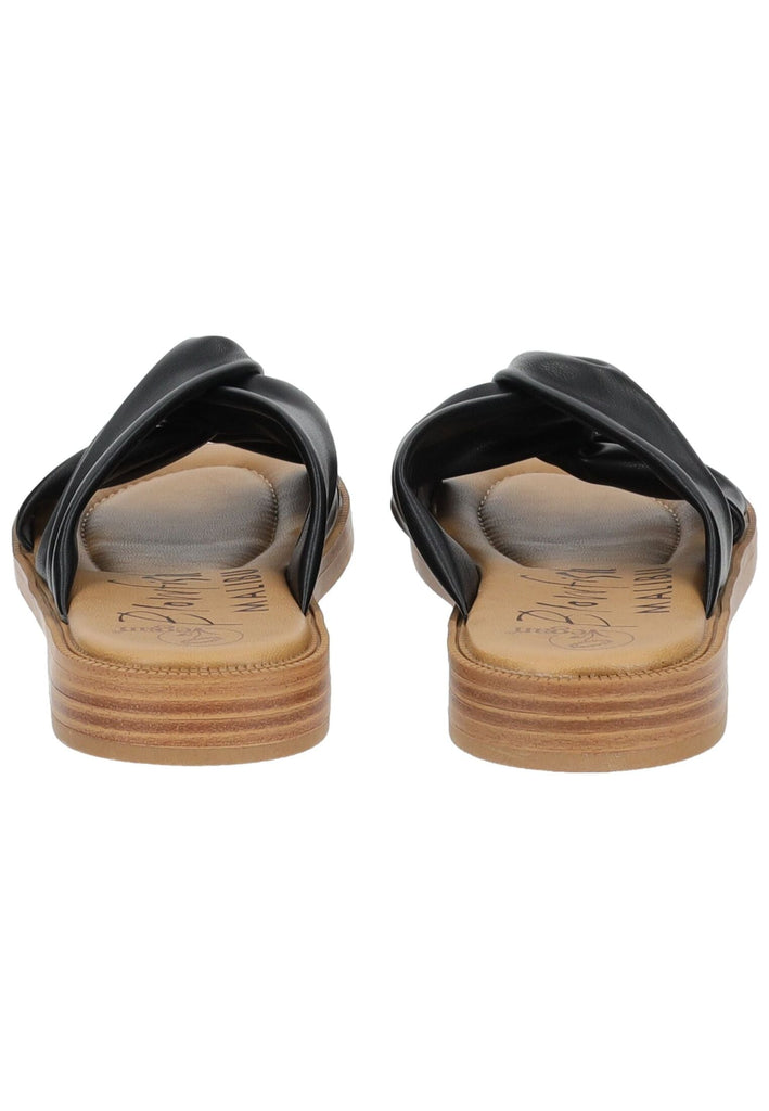 Blowfish Pantoletten Lederimitat Schwarz