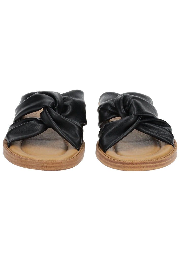 Blowfish Pantoletten Lederimitat Schwarz