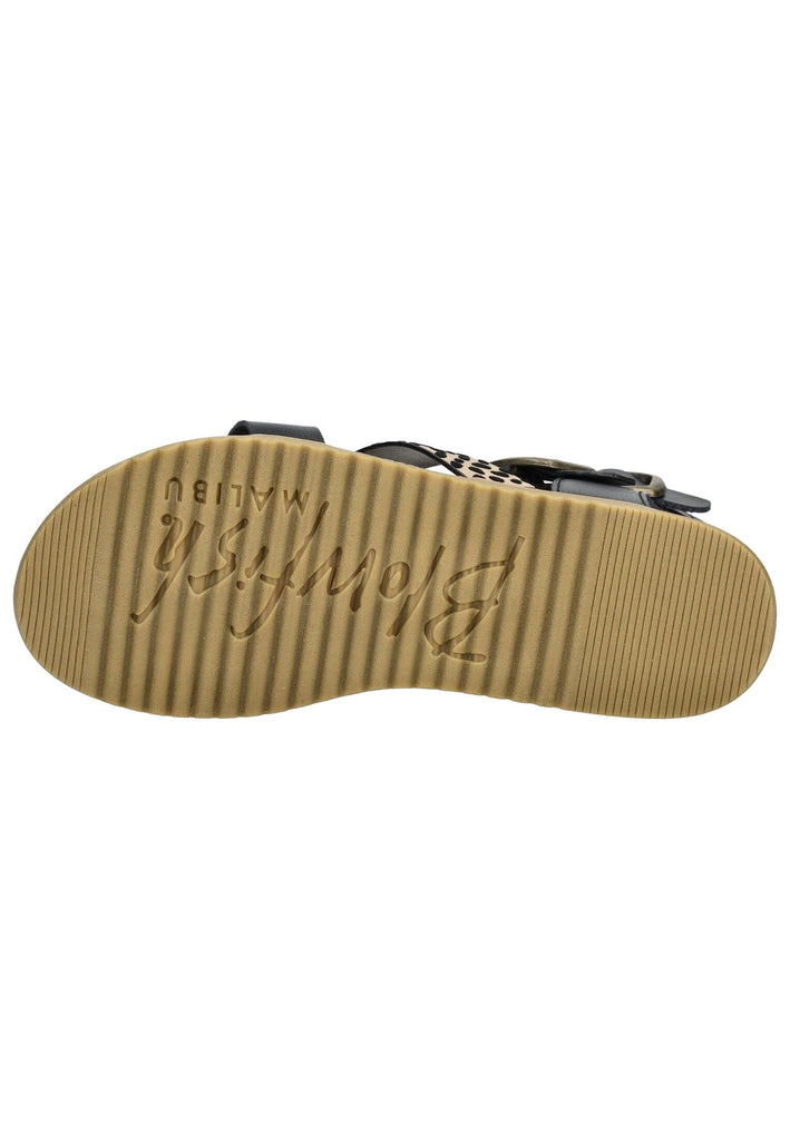 Blowfish Sandalen Lederimitat Beige/Schwarz