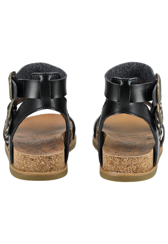Blowfish Sandalen Lederimitat Beige/Schwarz