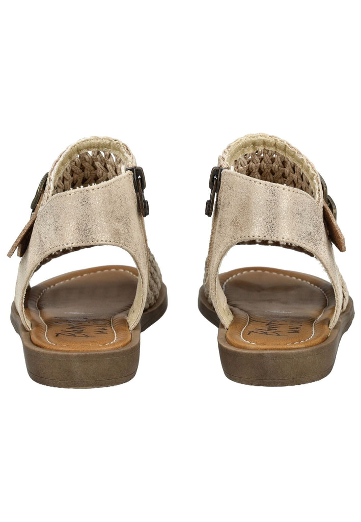 Blowfish Sandalen Lederimitat Gold