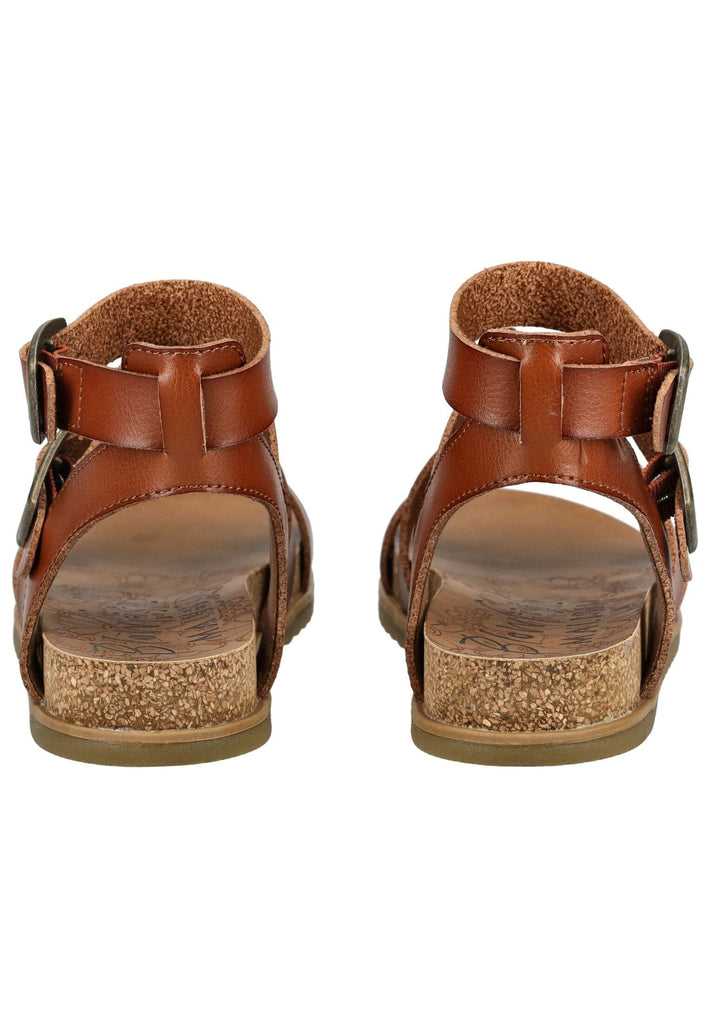 Blowfish Sandalen Lederimitat Mittelbraun