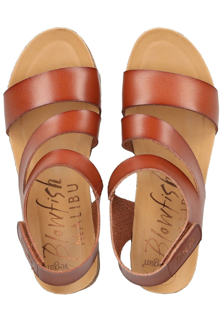 Blowfish Sandalen Lederimitat Mittelbraun