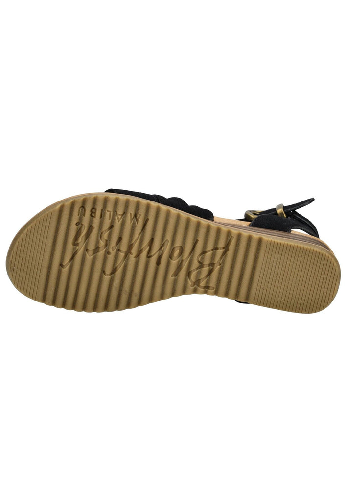 Blowfish Sandalen Lederimitat Schwarz