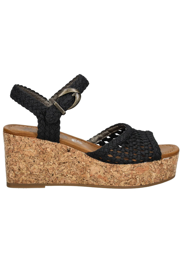 Blowfish Sandalen Lederimitat Schwarz