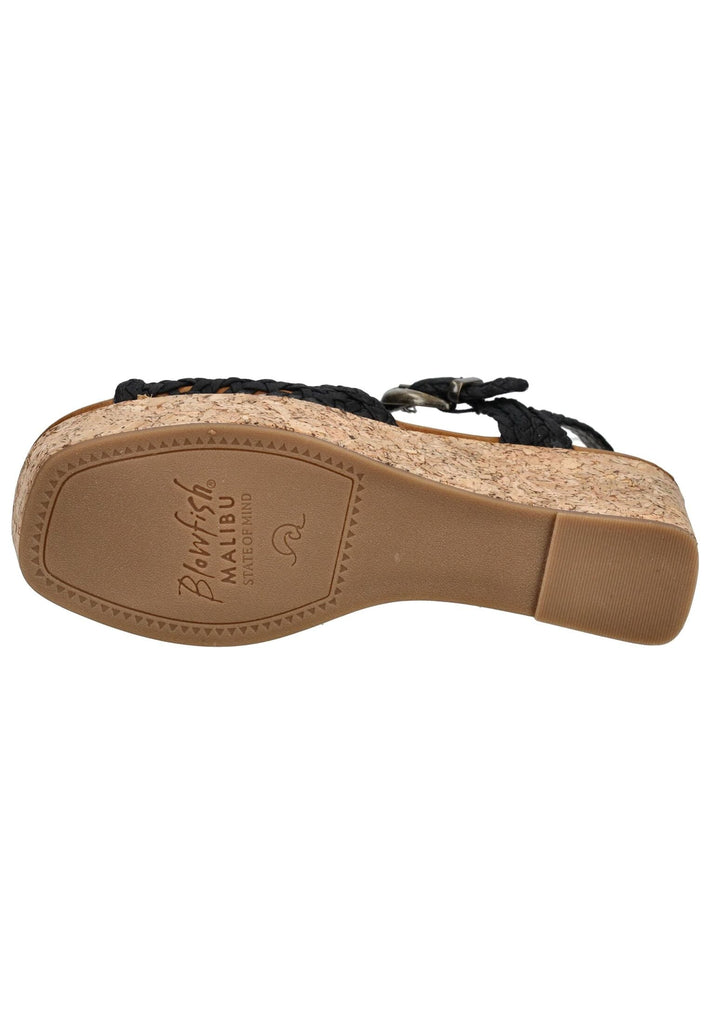 Blowfish Sandalen Lederimitat Schwarz