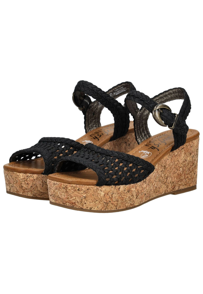 Blowfish Sandalen Lederimitat Schwarz