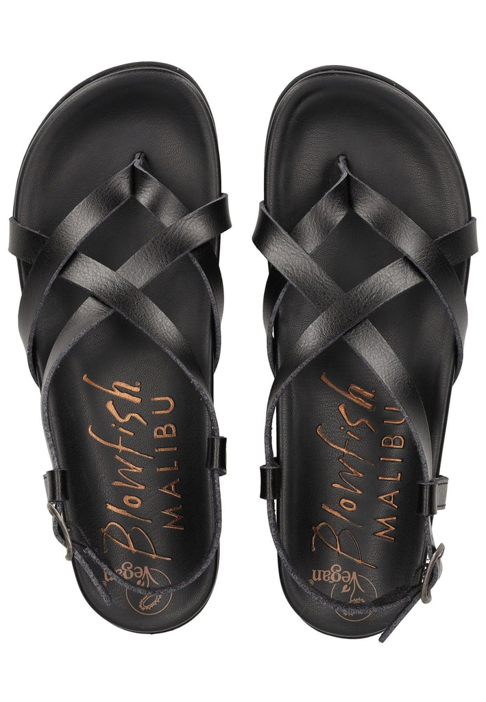 Blowfish Sandalen Lederimitat Schwarz