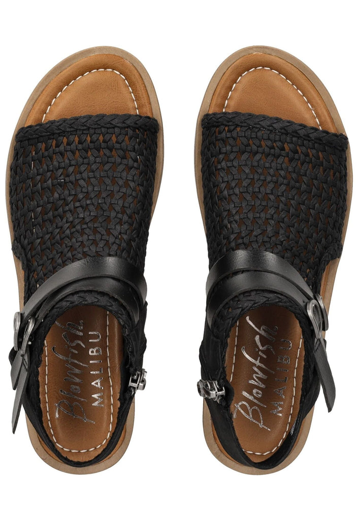 Blowfish Sandalen Lederimitat Schwarz