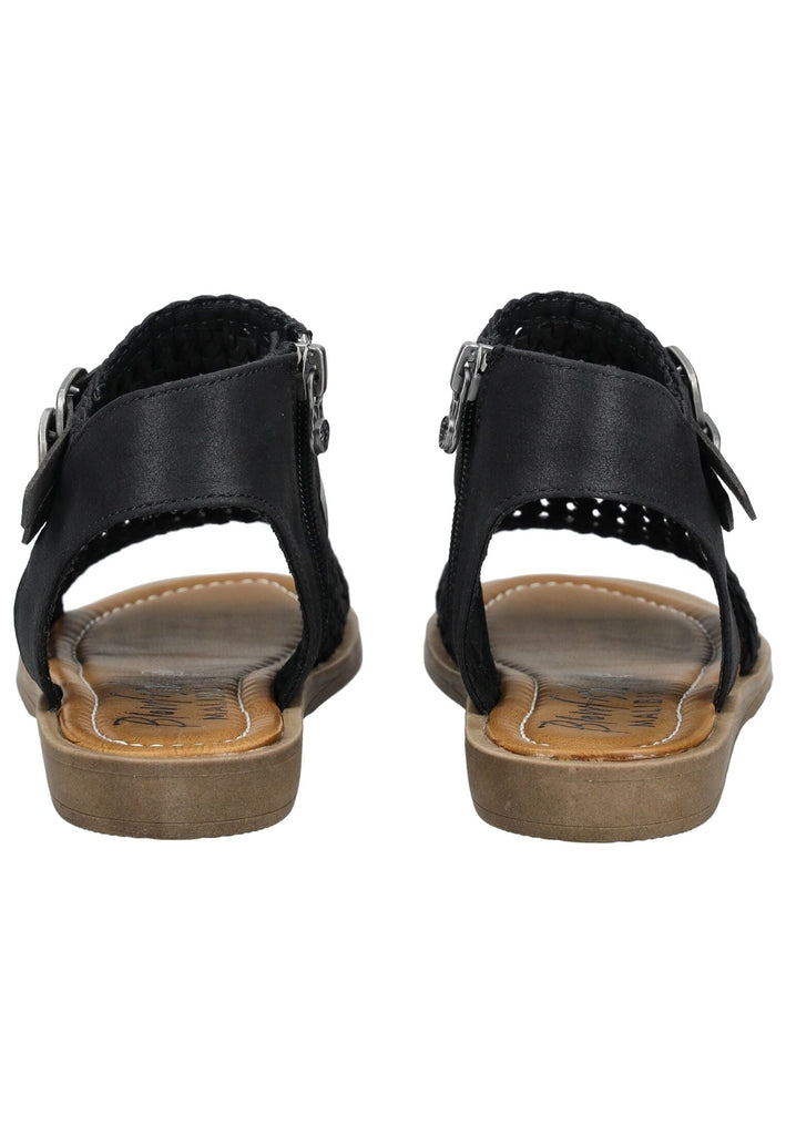 Blowfish Sandalen Lederimitat Schwarz