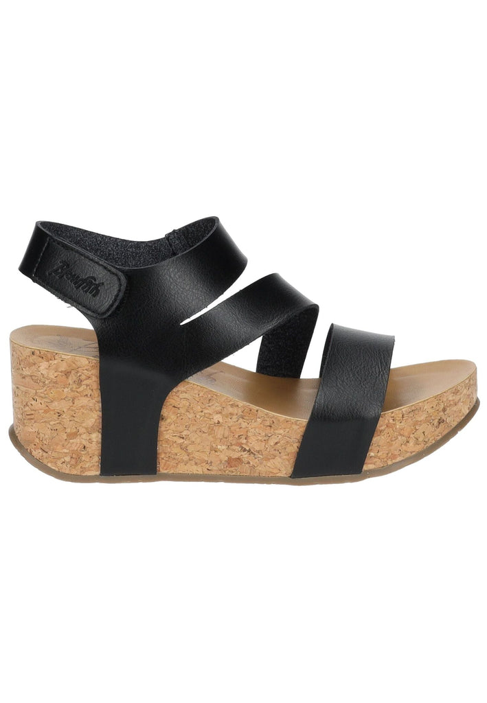 Blowfish Sandalen Lederimitat Schwarz