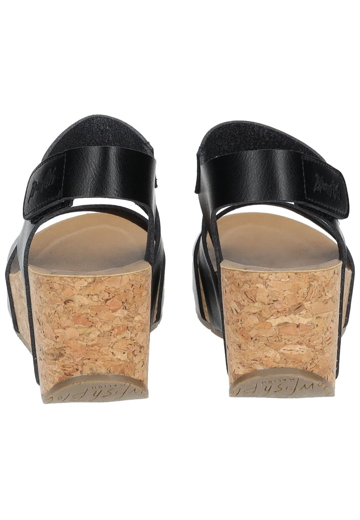 Blowfish Sandalen Lederimitat Schwarz