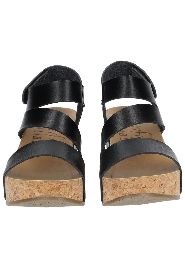 Blowfish Sandalen Lederimitat Schwarz