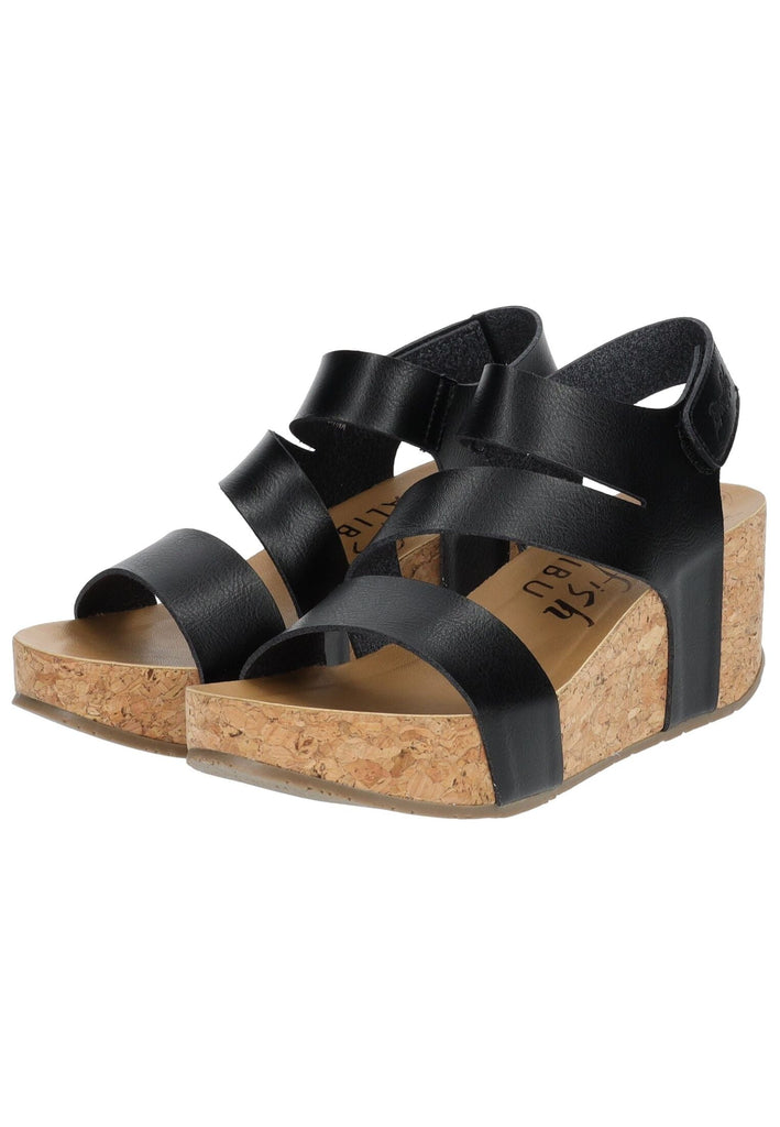 Blowfish Sandalen Lederimitat Schwarz