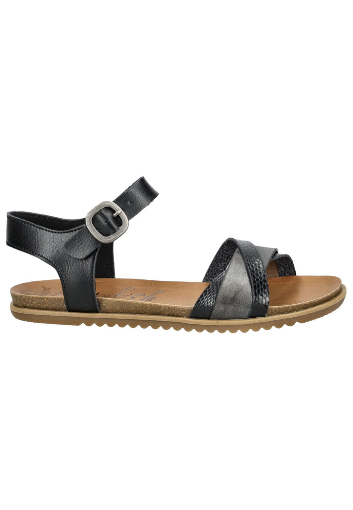 Blowfish Sandalen Lederimitat Schwarz