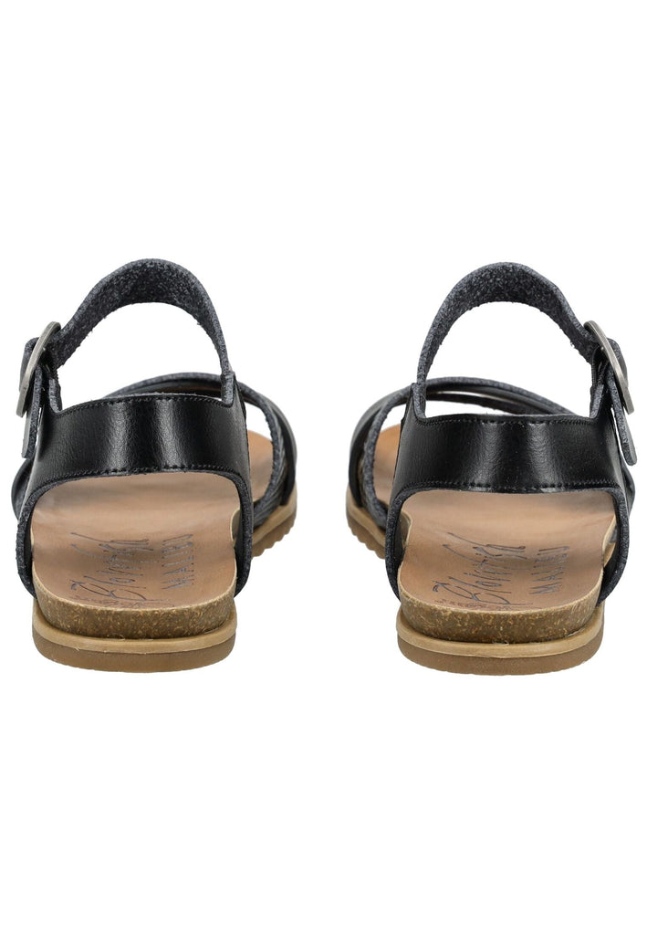 Blowfish Sandalen Lederimitat Schwarz