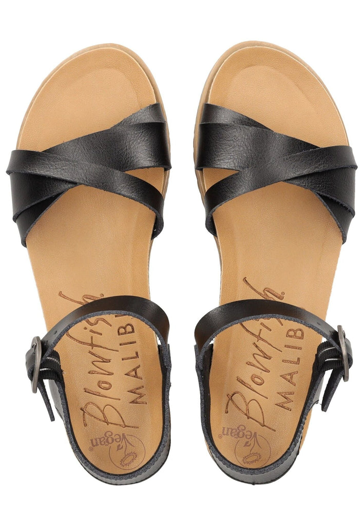 Blowfish Sandalen Lederimitat Schwarz