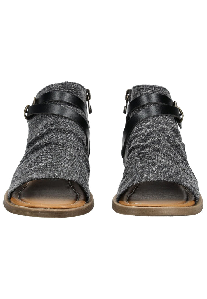 Blowfish Sandalen Lederimitat Schwarz Kombi