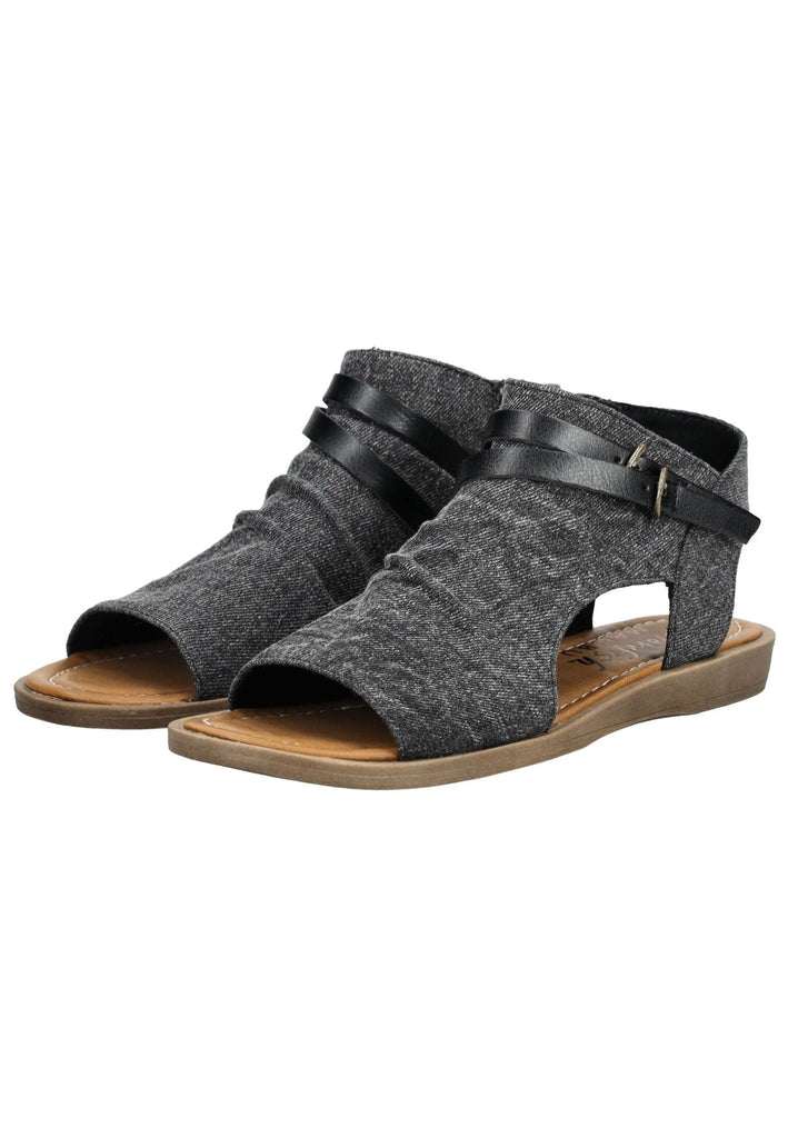 Blowfish Sandalen Lederimitat Schwarz Kombi