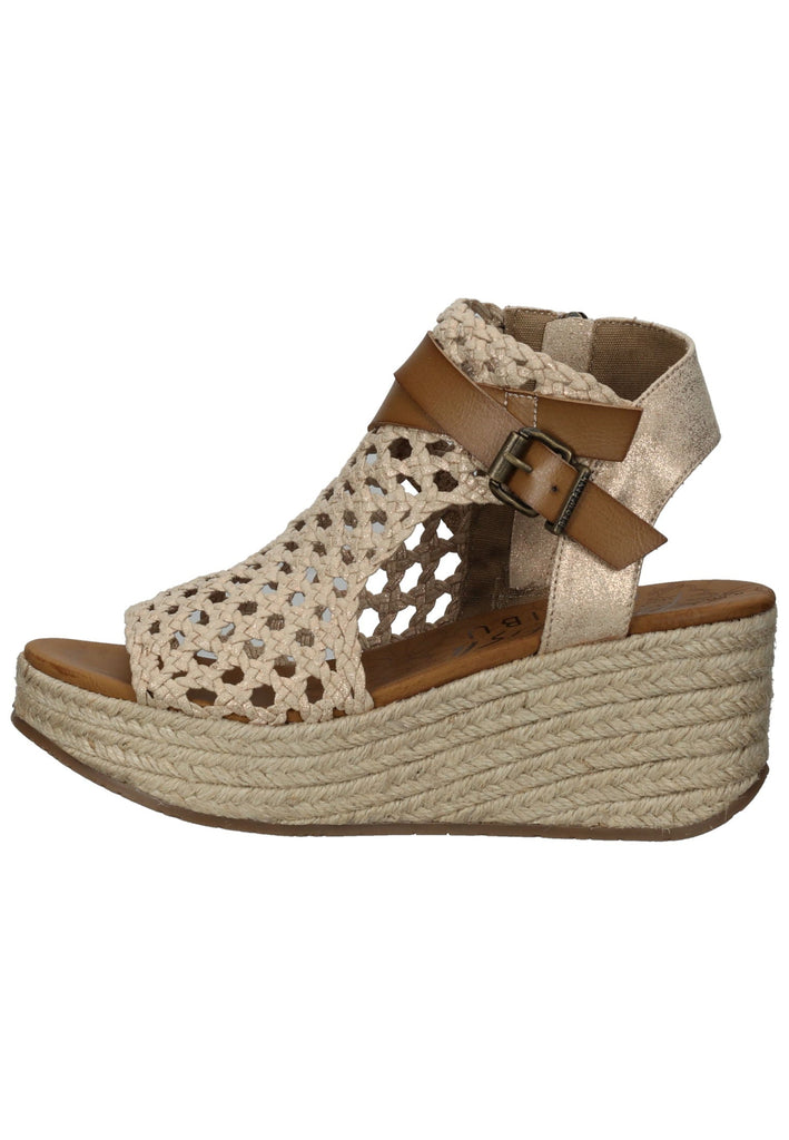 Blowfish Sandalen Lederimitat/Textil Beige/Braun