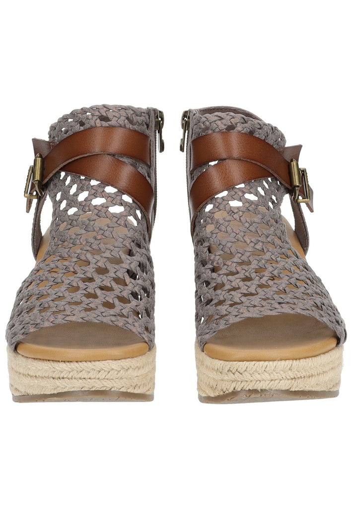 Blowfish Sandalen Lederimitat/Textil Braun/Grau