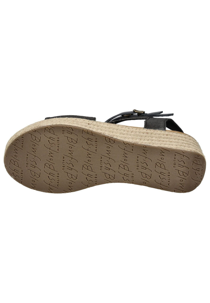 Blowfish Sandalen Lederimitat/Textil Schwarz