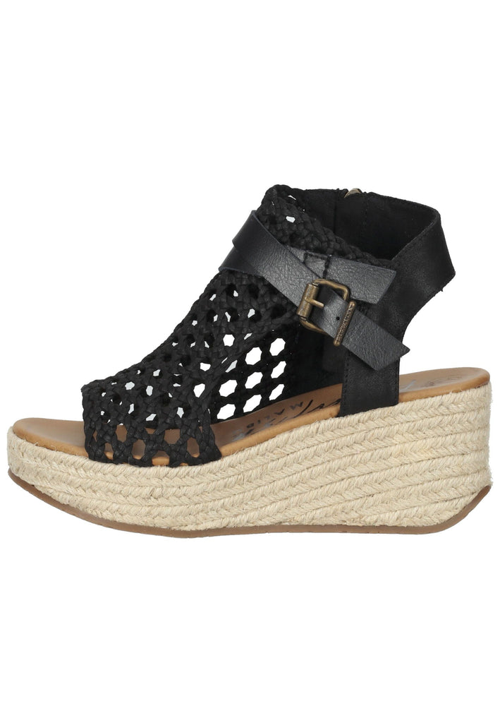 Blowfish Sandalen Lederimitat/Textil Schwarz