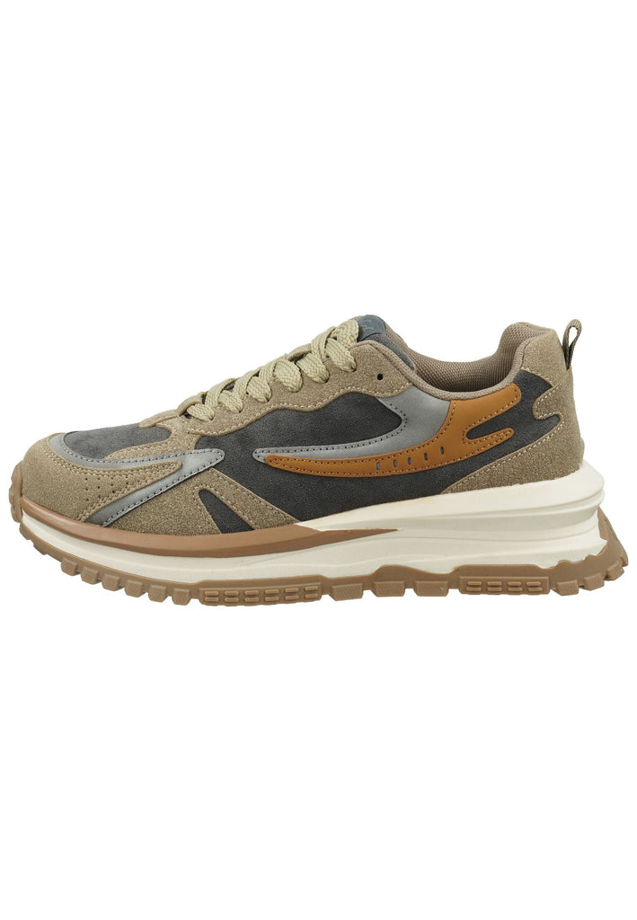 Blowfish Sneaker Lederimitat Braun/Blau