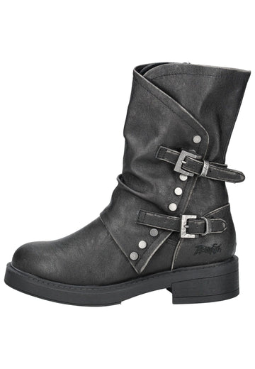 Stiefel Blowfish Stiefel Lederimitat Schwarz Warmfutter
