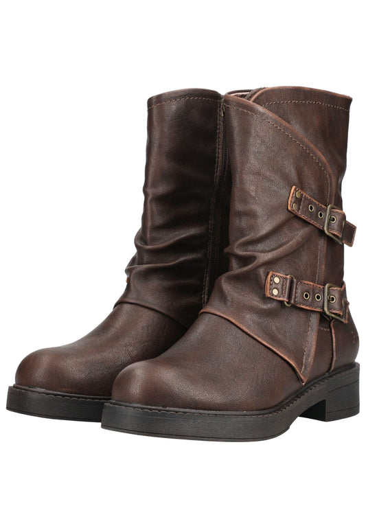 Blowfish Stiefel Lederimitat Dunkelbraun