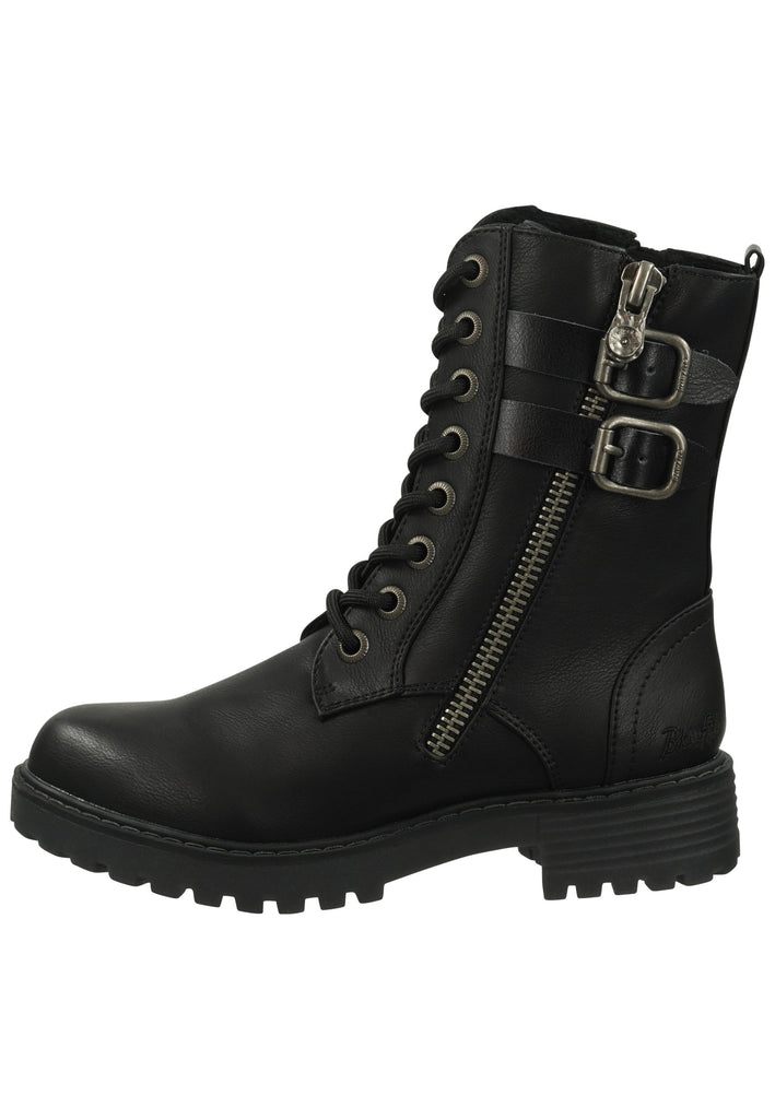 Blowfish Stiefel Lederimitat Schwarz