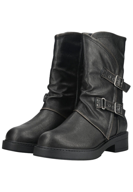 Blowfish Stiefel Lederimitat Schwarz