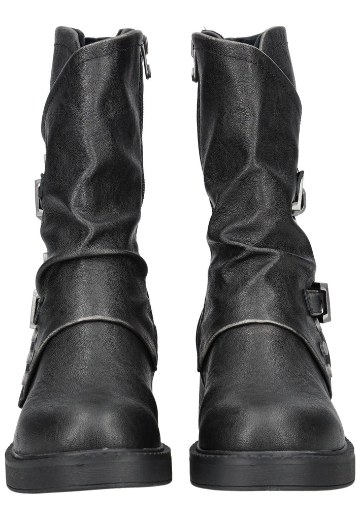 Blowfish Stiefel Lederimitat Schwarz Warmfutter