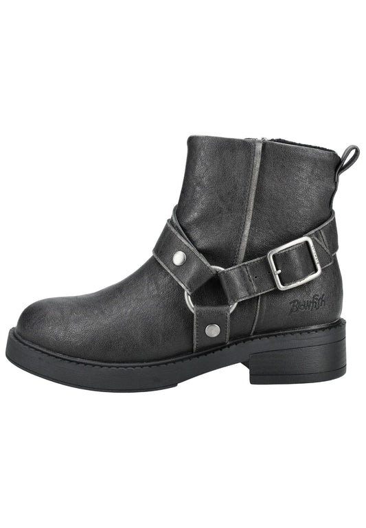 Blowfish Stiefelette Lederimitat Schwarz