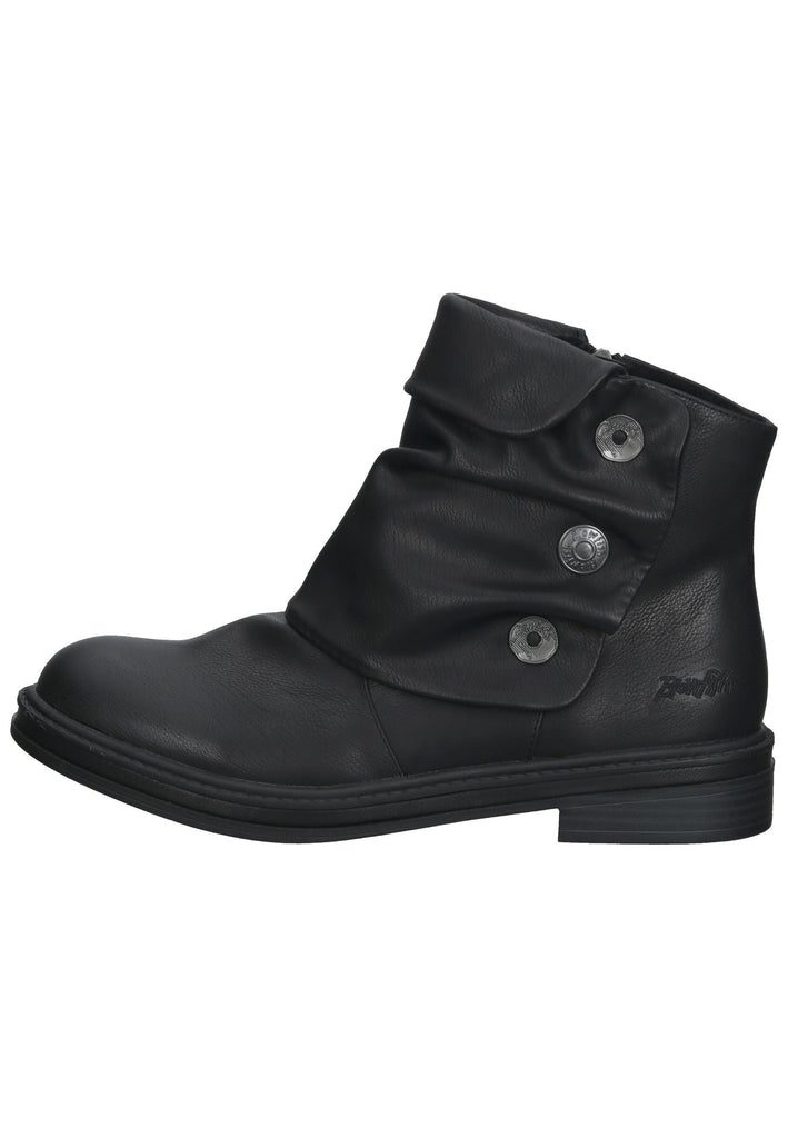 Blowfish Stiefelette Lederimitat Schwarz