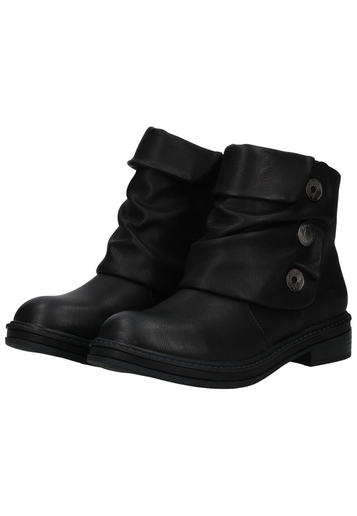 Blowfish Stiefelette Lederimitat Schwarz