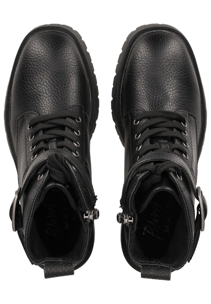 Blowfish Stiefelette Lederimitat Schwarz Warmfutter