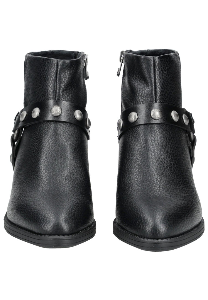 Blowfish Stiefelette Lederimitat Schwarz Warmfutter